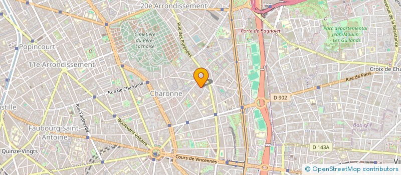 localisation de l'entreprise ASA IMPASSE SAINT PAUL  PARIS