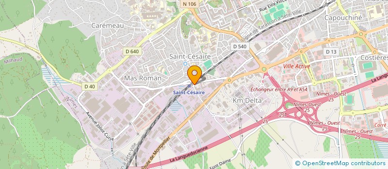 localisation de l'entreprise ASA INVESTISSEMENT  NIMES