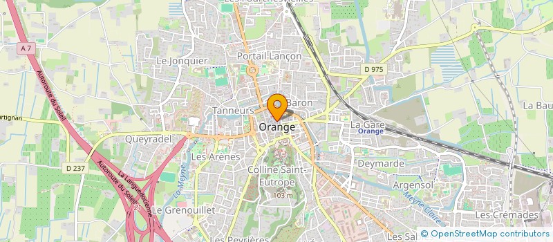 localisation de l'entreprise ASA IRRIGATION DES GRES  ORANGE