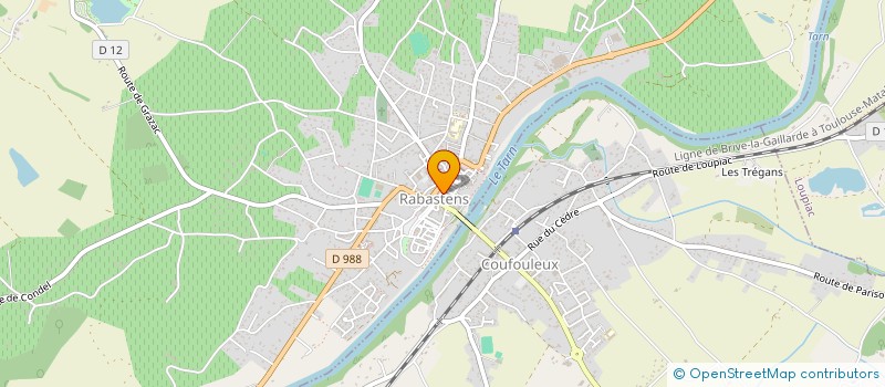 localisation de l'entreprise ASA IRRIGATION DRAINAGE à LOUPIAC