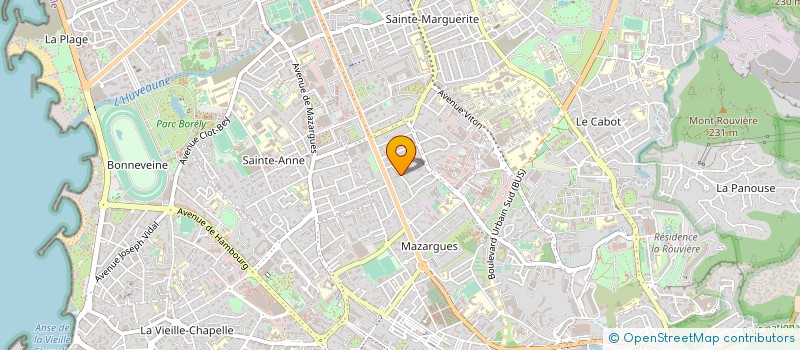 localisation de l'entreprise ASA LA BONNEAUDE à MARSEILLE