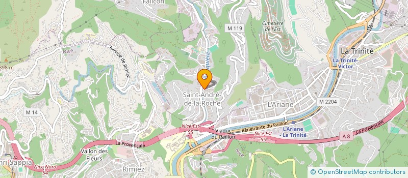 localisation de l'entreprise ASA LE BROCH  SAINT-ANDRE-DE-LA-ROCHE