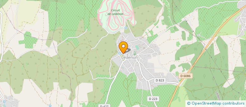 localisation de l'entreprise ASA LES HAMEAUX DE CABRIERES à CABRIERES