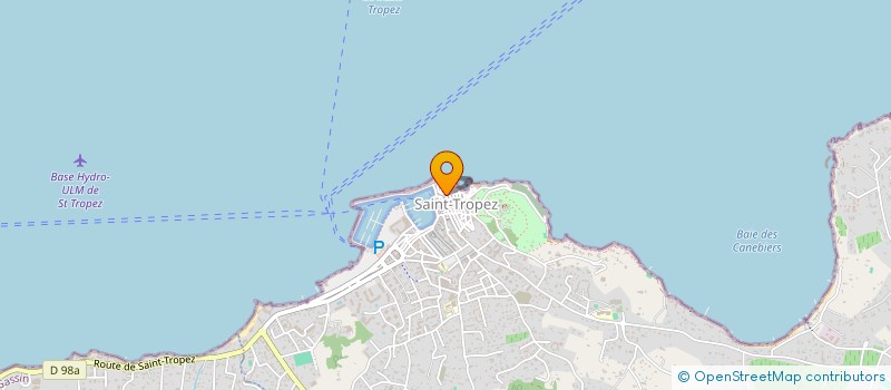 localisation de l'entreprise ASA LOT VALFERE SAINT TROPEZ  SAINT-TROPEZ