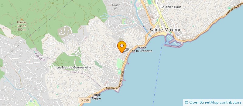 localisation de l'entreprise ASA LOT VIMOR STE MAXIME à SAINTE-MAXIME