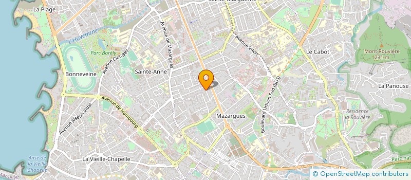 localisation de l'entreprise ASA LOU BRES à MARSEILLE