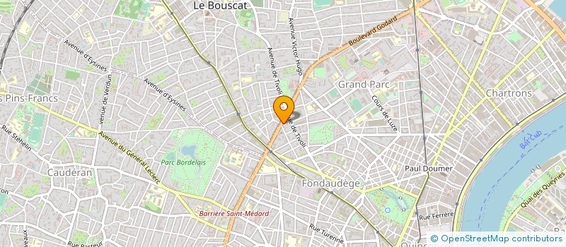 localisation de l'entreprise ASA MARAIS D EYSINES à BORDEAUX