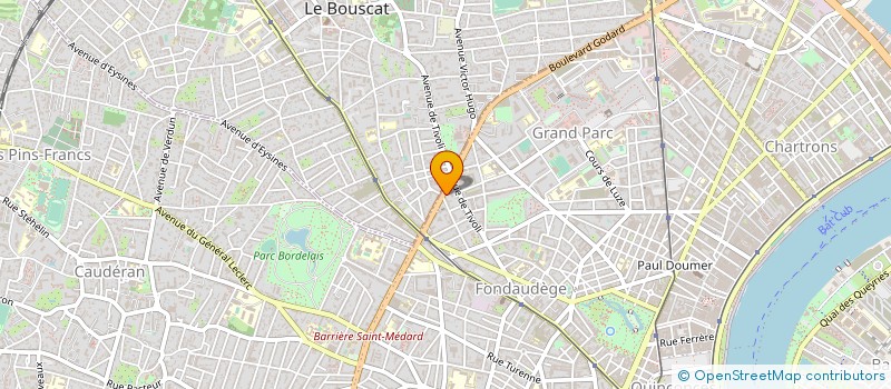 localisation de l'entreprise ASA MARAIS DE BLANQUEFORT à BORDEAUX