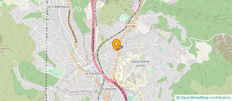 localisation de l'entreprise ASA MELQUIOND à MARSEILLE
