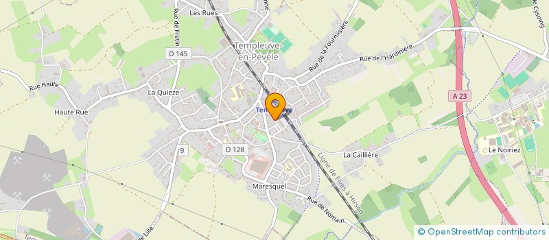 localisation de l'entreprise ASA NORD-PAS-DE-CALAIS  TEMPLEUVE-EN-PEVELE