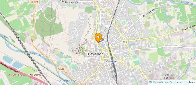 localisation de l'entreprise ASA PLAN ORIENTAL à CAVAILLON