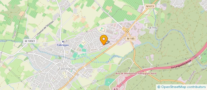 localisation de l'entreprise ASA POUR ASSAINISSEMENT PLAINE DE LAUNAC à FABREGUES