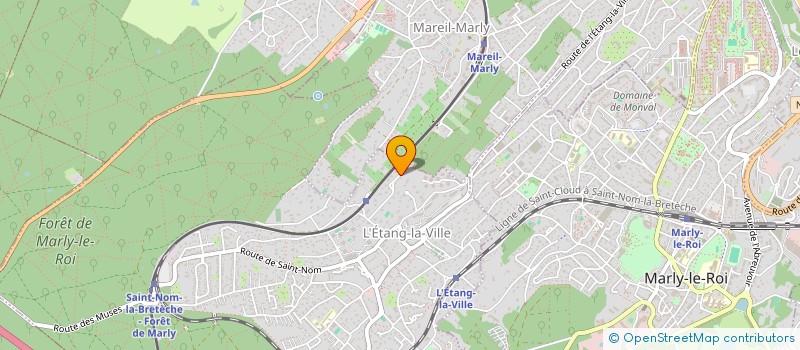 localisation de l'entreprise ASA PROPRIETAIRES ALLEE JOSE ROLLAND à L'ETANG-LA-VILLE