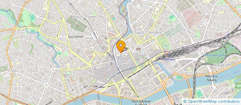 localisation de l'entreprise ASA PROPRIETAIRES DE L AVENUE BERANGER à NANTES