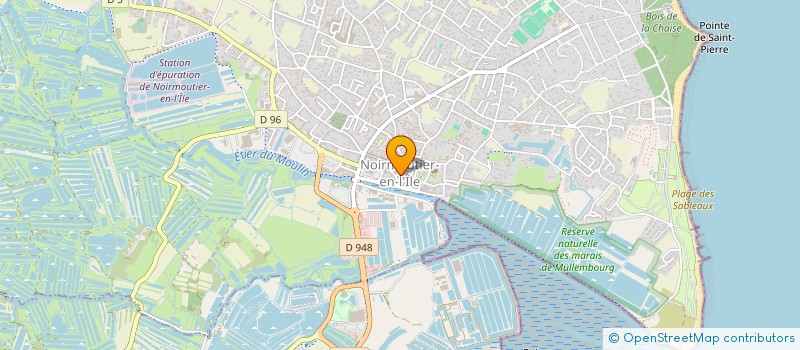 localisation de l'entreprise ASA PROPRIETAIRES DU BOIS DE LA CHAIZE  NOIRMOUTIER-EN-L'ILE