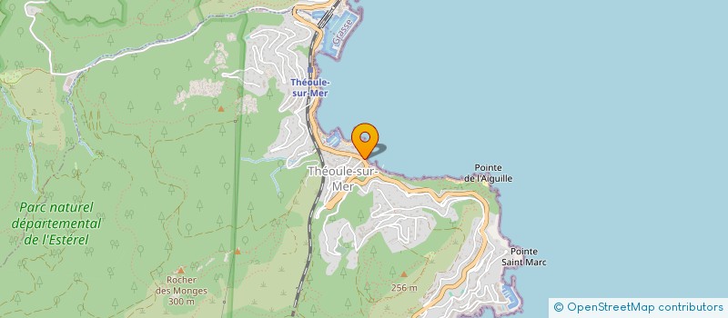 localisation de l'entreprise ASA PROPRIETAIRES LOTISSEMENT ESPERO PAX à THEOULE-SUR-MER