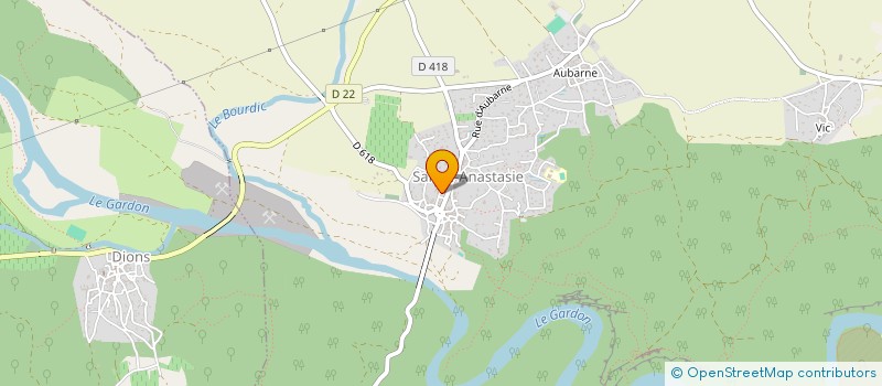 localisation de l'entreprise ASA PROTECTION DES CULTURES CONTRE à MOUSSAC