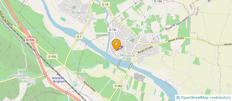 localisation de l'entreprise ASA PROTECTION DES CULTURES CONTRE à SAINTE-ANASTASIE