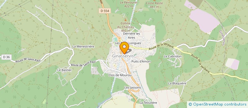localisation de l'entreprise ASA REGION RIANS A ESPARON à ESPARRON