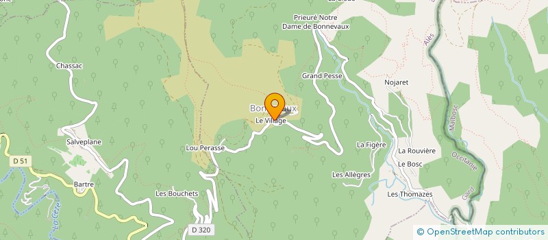 localisation de l'entreprise ASA RIVERAINS DU RUISSEAU DE LONGEFEUILL à PONTEILS-ET-BRESIS