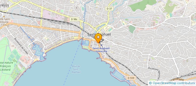 localisation de l'entreprise ASA SANTA LUCIA à SAINT-RAPHAEL