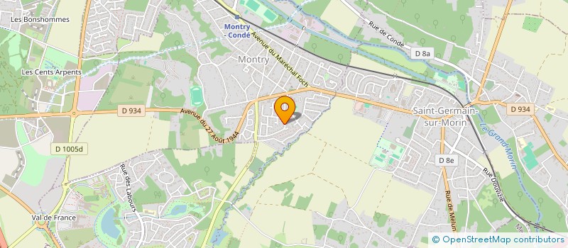 localisation de l'entreprise ASA SARL  MONTRY