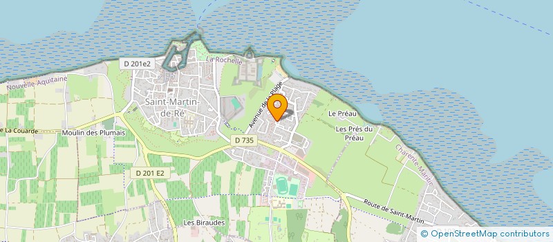 localisation de l'entreprise ASA SARL  SAINT-MARTIN-DE-RE