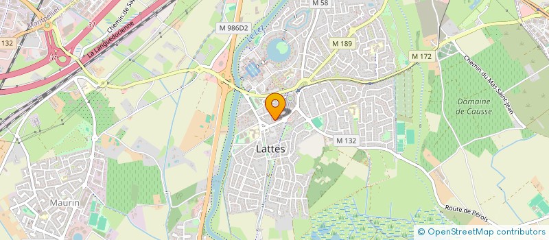 localisation de l'entreprise ASA UNION ASSOC IRRIGAT PLAINE LATTES à LATTES