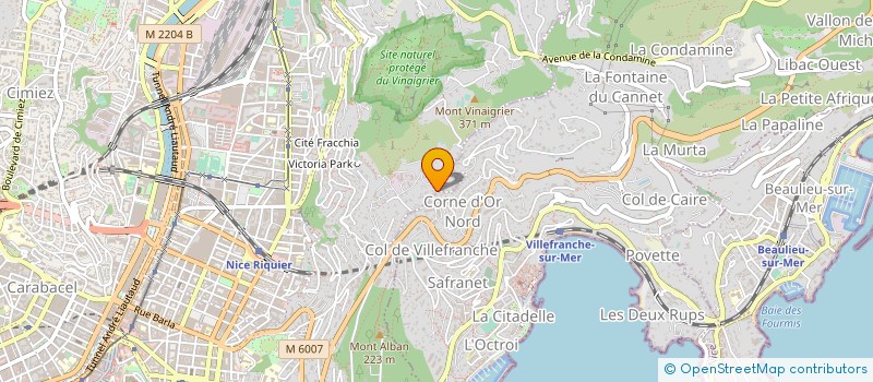 localisation de l'entreprise ASA VINAIGRIER à NICE
