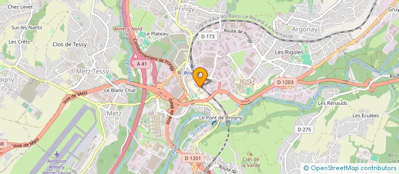localisation de l'entreprise ASAABA à ANNECY