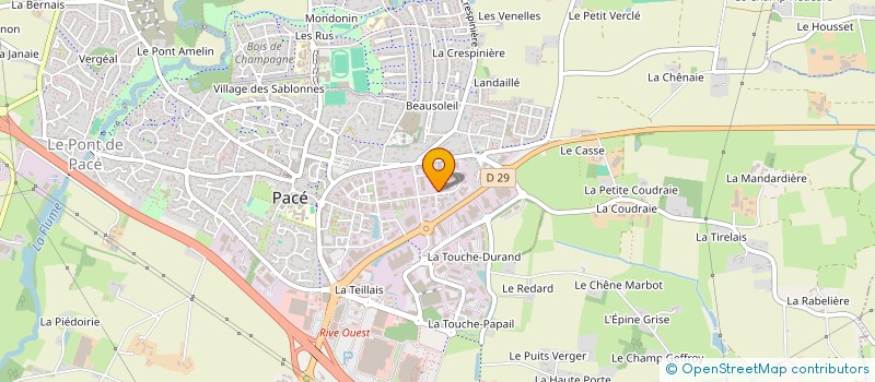 localisation de l'entreprise ASABH à PACE