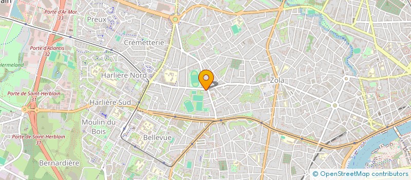localisation de l'entreprise ASAC à NANTES