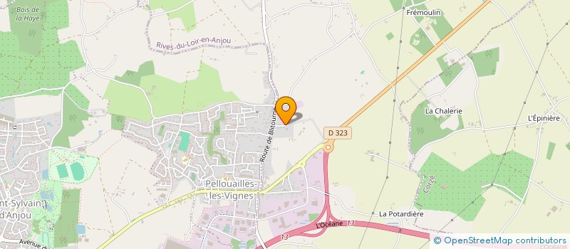 localisation de l'entreprise ASAD MULTISERVICE  RIVES-DU-LOIR-EN-ANJOU