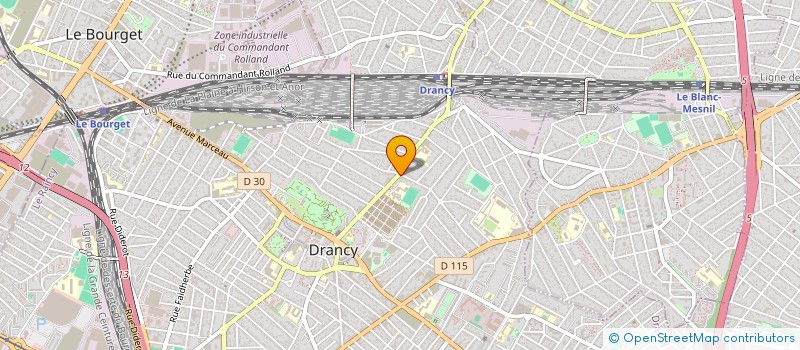 localisation de l'entreprise ASAEL FYA à DRANCY