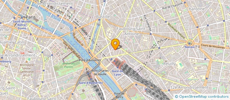 localisation de l'entreprise ASAEL SERVICES à PARIS
