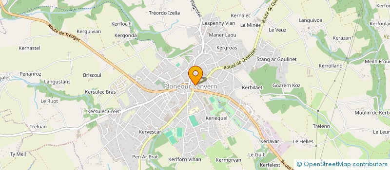 localisation de l'entreprise ASAHI  PLONEOUR-LANVERN