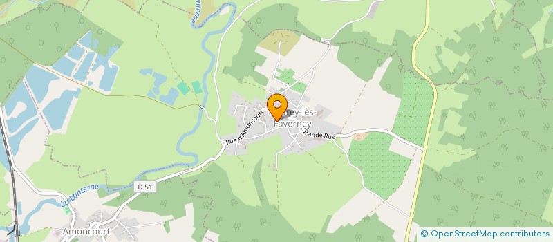 localisation de l'entreprise ASAJ  FLEUREY-LES-FAVERNEY