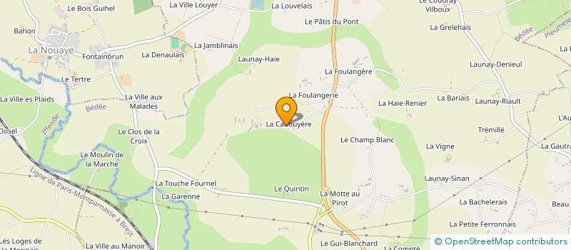 localisation de l'entreprise ASAJI  BEDEE