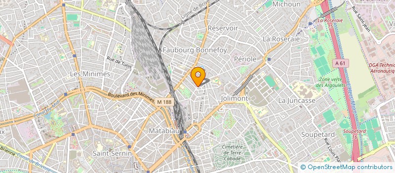 localisation de l'entreprise ASAKA  TOULOUSE