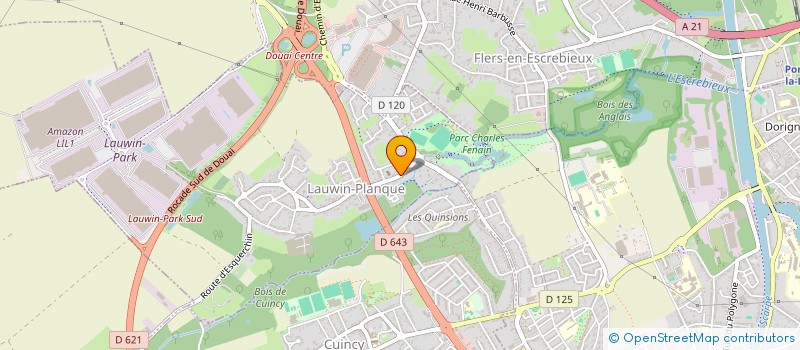 localisation de l'entreprise ASAKUSA STORE  LAUWIN-PLANQUE