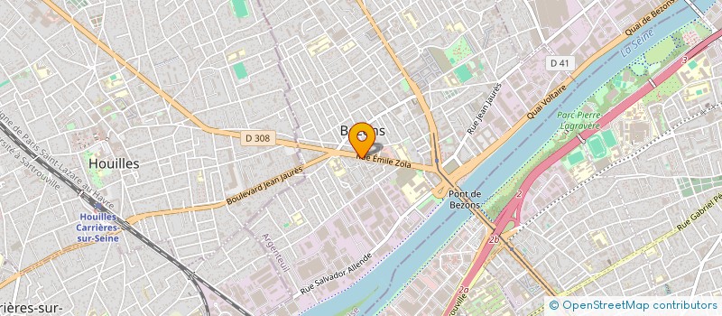 localisation de l'entreprise ASAKUSAYA à BEZONS