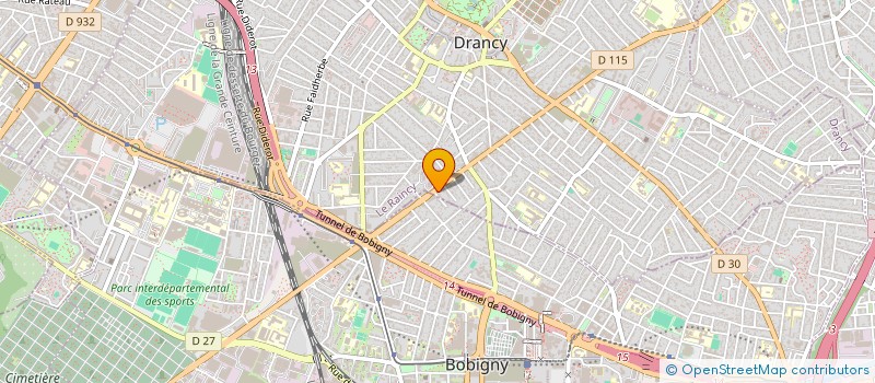 localisation de l'entreprise ASAL à DRANCY