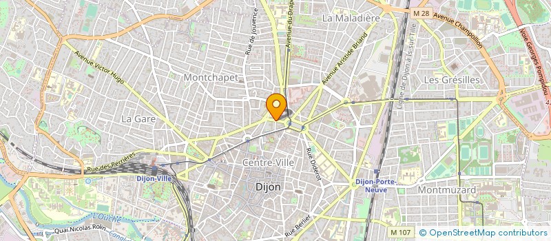 localisation de l'entreprise ASALI à DIJON