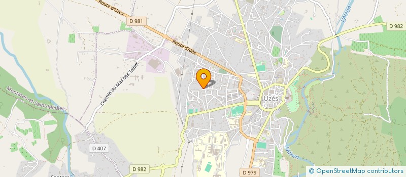 localisation de l'entreprise ASAM / NIMES -   AIDE AUX SANS-ABRI DE MADAGASCAR / NIMES  UZES