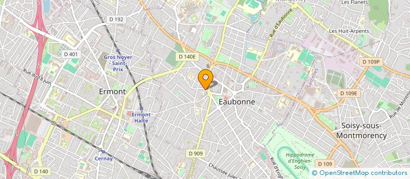 localisation de l'entreprise ASAMA à EAUBONNE