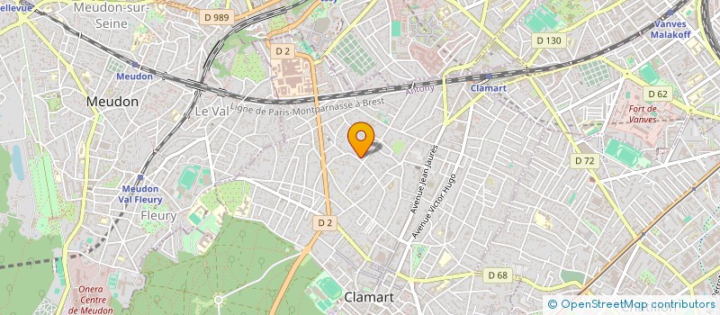 localisation de l'entreprise ASAMBE CONSULTING à CLAMART