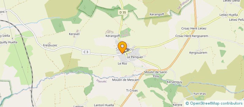 localisation de l'entreprise ASAMBLES  LOGONNA-DAOULAS