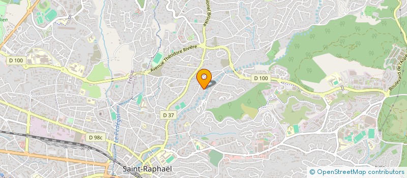 localisation de l'entreprise ASAMI  SAINT-RAPHAEL