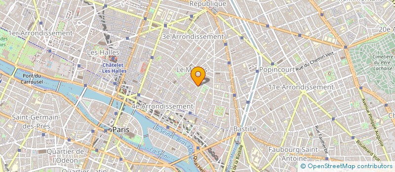 localisation de l'entreprise ASAO FRANCE à PARIS
