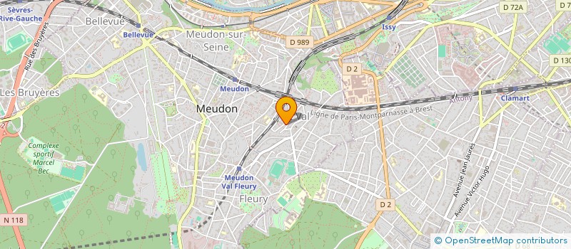 localisation de l'entreprise ASAP à MEUDON